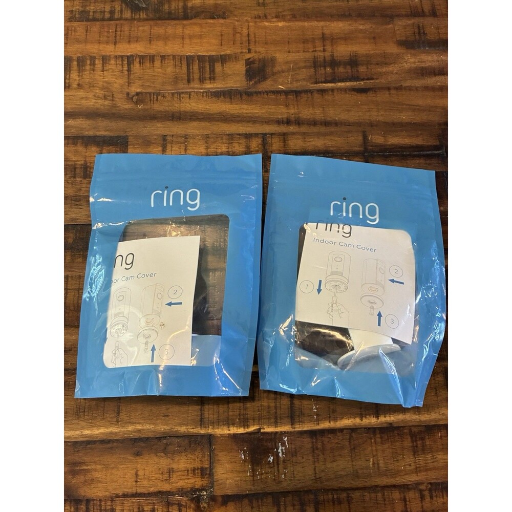 Ring Indoor Cam Cover For Security Camera Pack Of 2 New White